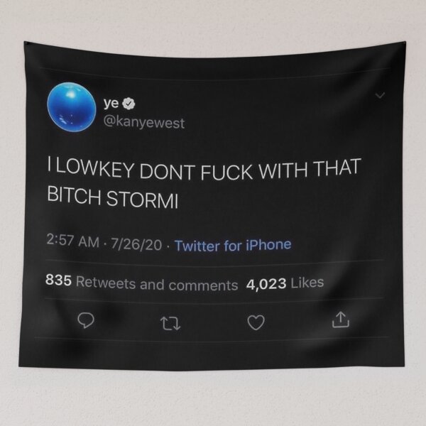 Item preview, Kanye Tweet designed and sold by faidhan2001.