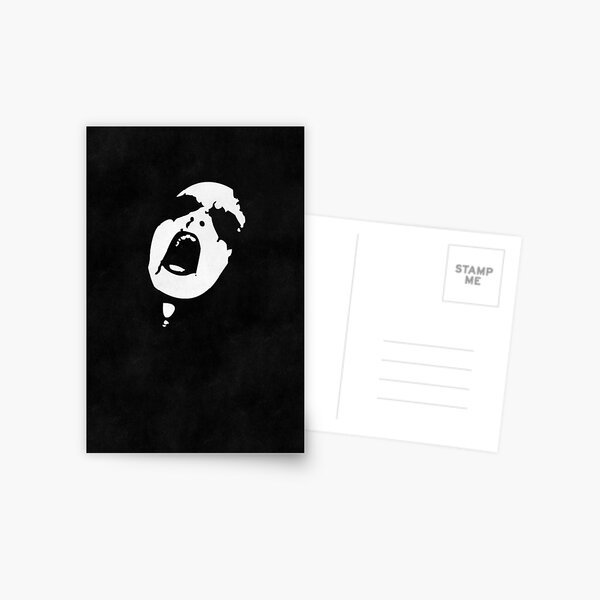Dunkler Thron Postkarte