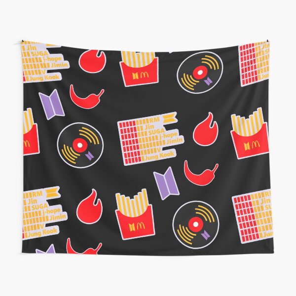 Collaboration Grup Music Pop x Food Tapestry