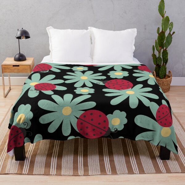 Item preview, Flowers and lady birds designed and sold by mariajogi.