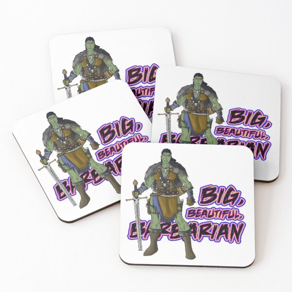 Item preview, Big Beautiful Barbarian designed and sold by kattaylordesign.
