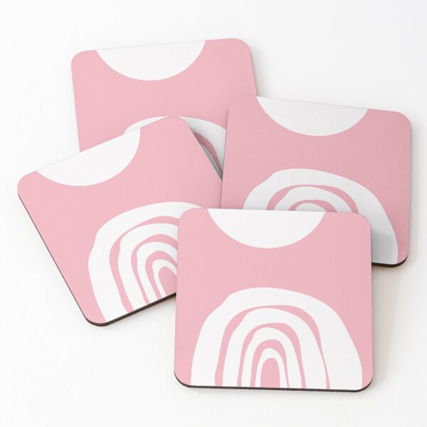 Item preview, blush pink hand drown rainbow designed and sold by Northendesigns.