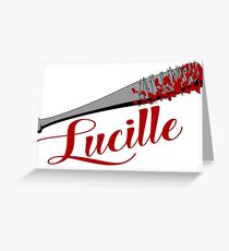 Der Walking Dead - Lucille Grußkarte