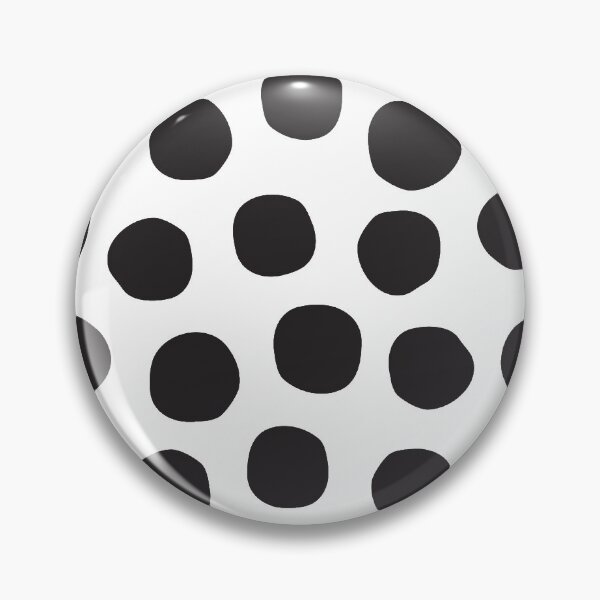 Item preview, Bold Black & White Polka Dots Doodle designed and sold by BluePlanet.