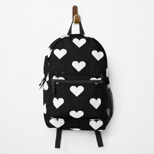Item preview, Medium WHITE and BLACK LOVE HEARTS designed and sold by RachelMacht.