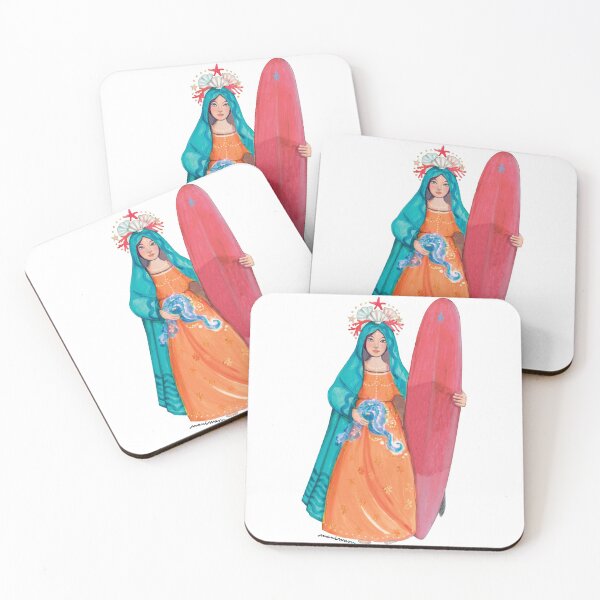Item preview,  surf virgin mary Mani Masu Wave designed and sold by Manimasu.