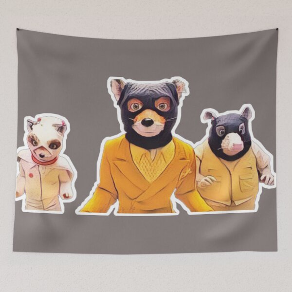 Item preview, Mr Fantastic Fox designed and sold by chaayasartsy.