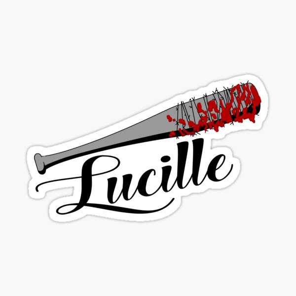 The Walking Dead - Lucille Sticker