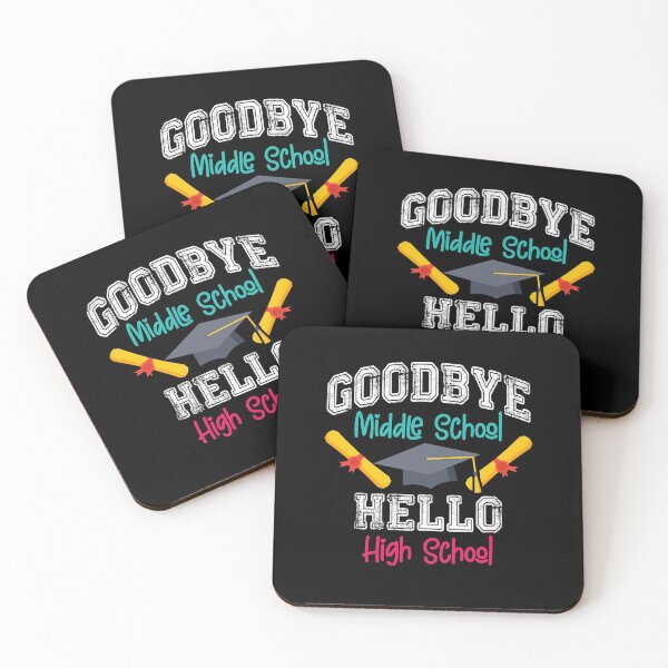 Item preview, Goodbye Middle School Hello High School Funny Graduation designed and sold by Dressed For  Duty.