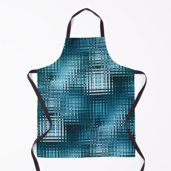 Item preview, Aqua Blues acuoso detrás de las baldosas de vidrio designed and sold by BoundedChaos.