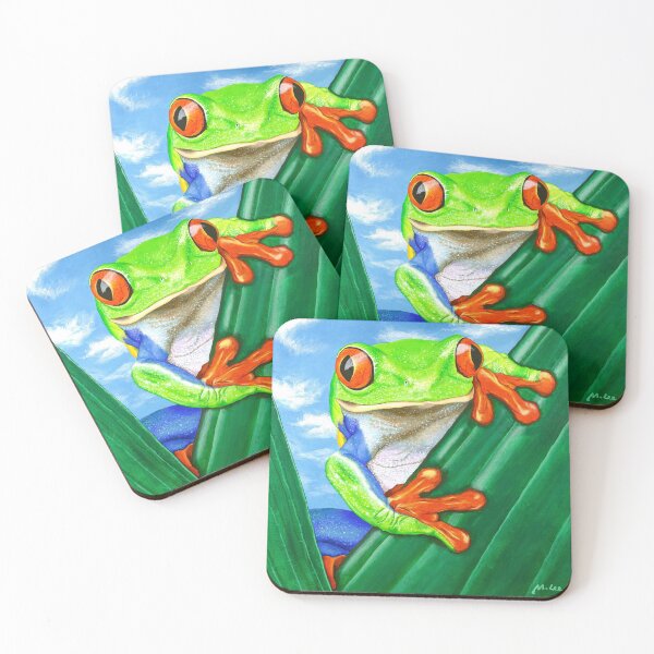 Item preview, Ellie the Tree Frog designed and sold by mikeyleeart.