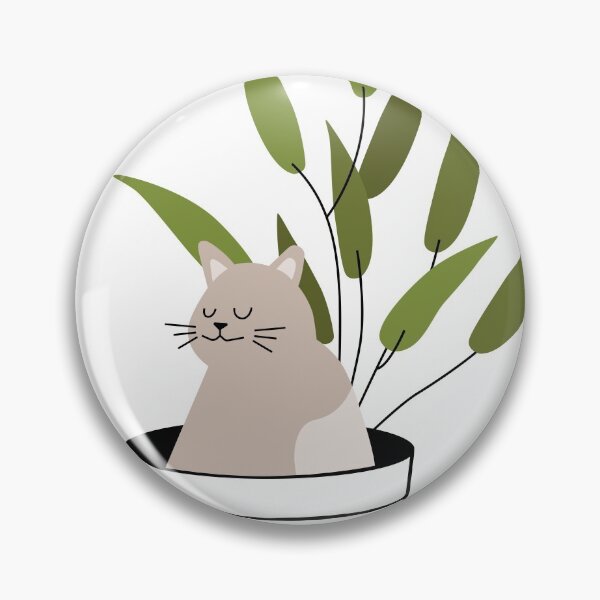 Item preview, Cat in Pot designed and sold by RONYON.