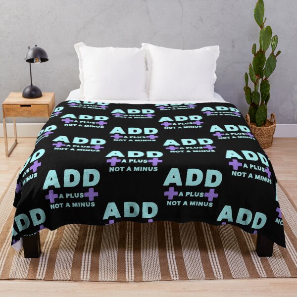 Item preview, ADD ADHD A Plus Not a Minus, Neurodiversity designed and sold by DesignsofNote.