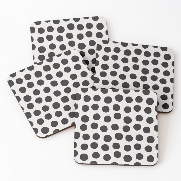 Item preview, Bold Black & White Polka Dots Doodle designed and sold by BluePlanet.
