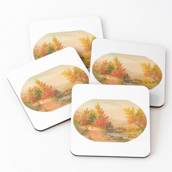 Item preview, BEAUTIFUL RIVER LANDSCAPE IN A FISHBOWL DESIGN designed and sold by OliDesigns.