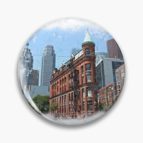 Item preview, Toronto Flat Iron,also known as the Gooderham Building Mixed Media designed and sold by OByD.
