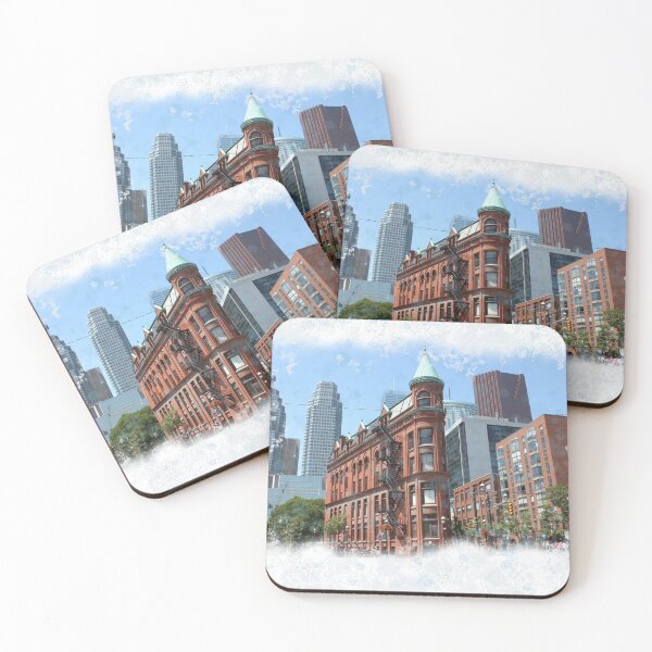 Item preview, Toronto Flat Iron,also known as the Gooderham Building Mixed Media designed and sold by OByD.