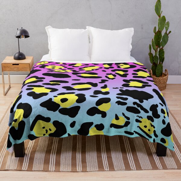 Item preview, Leopard Print - Yellow Pink Blue designed and sold by FranzNCandy.