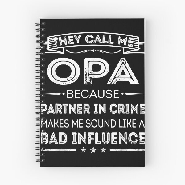 Item preview, Mens They Call Me Opa Because Partner In Crime Funny Fathers Day designed and sold by AlejandroRay.