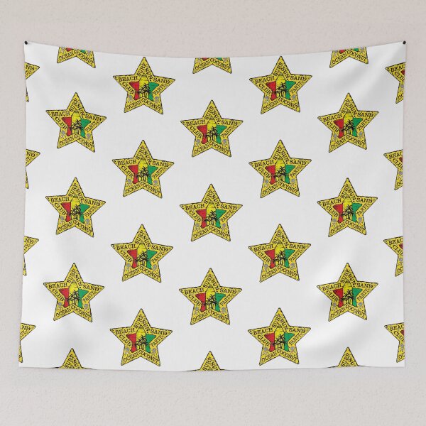 Item preview, Beach Star, Club Beach Surf Sun Sand Party Ocean Coconut the Surf designed and sold by etoide.