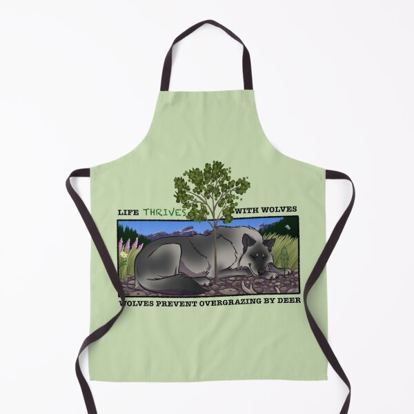 Item preview, Life Thrives With Wolves designed and sold by Copperbora.