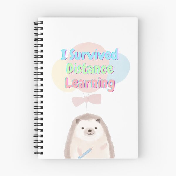 Item preview, I Survived Distance Learning hedgehogs designed and sold by yellrelang.
