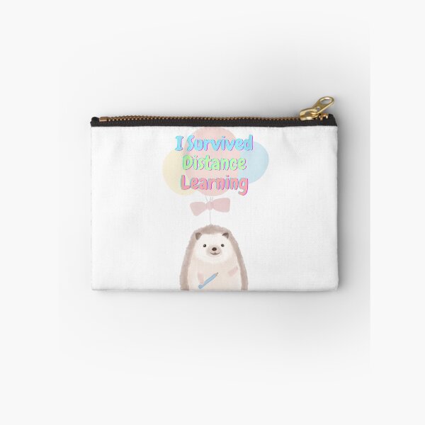 Item preview, I Survived Distance Learning hedgehogs designed and sold by yellrelang.