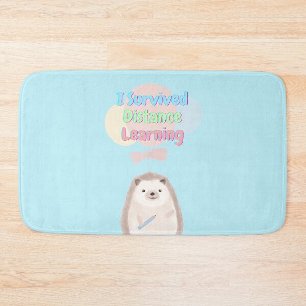 Item preview, I Survived Distance Learning hedgehogs designed and sold by yellrelang.