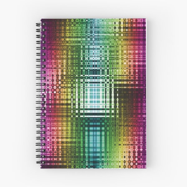 Item preview, Joyful Rainbow Squares Abstract designed and sold by BoundedChaos.