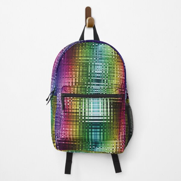 Item preview, Joyful Rainbow Squares Abstract designed and sold by BoundedChaos.