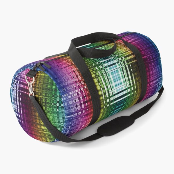 Item preview, Joyful Rainbow Squares Abstract designed and sold by BoundedChaos.