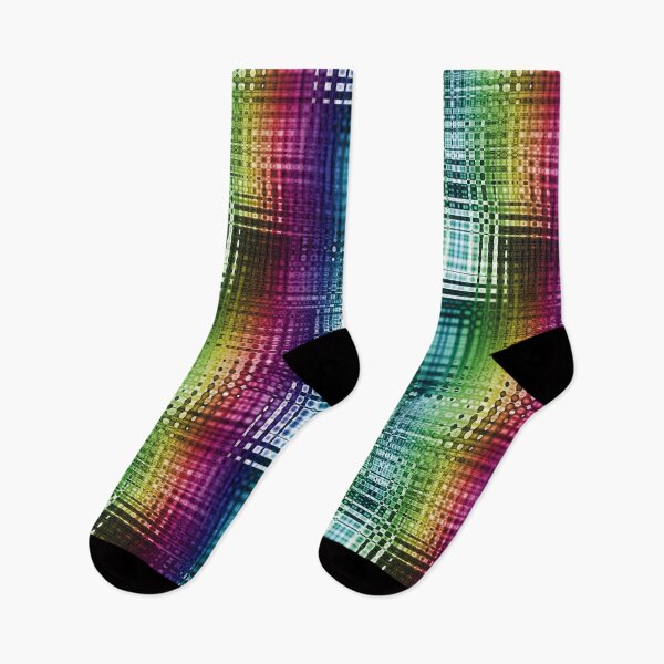 Item preview, Joyful Rainbow Squares Abstract designed and sold by BoundedChaos.