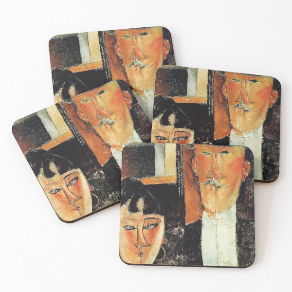 Item preview, Vintage Amedeo Modigliani Novios 1915 designed and sold by josephinepmcca.
