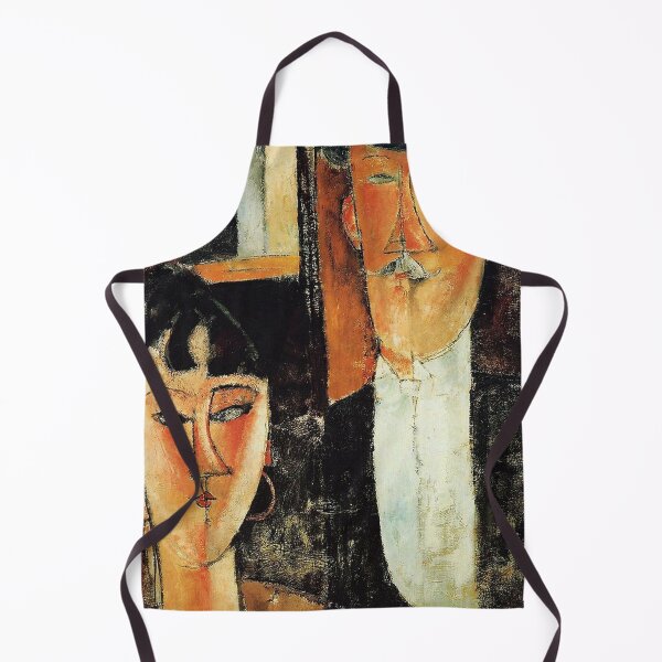 Aperçu de l'œuvre Vintage Amedeo Modigliani mariée et le marié 1915 créée et vendue par josephinepmcca.