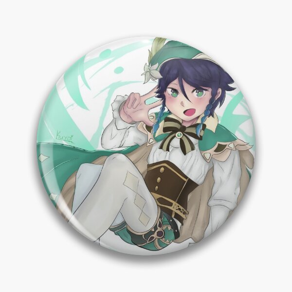 Item preview, Venti Genshin Impact designed and sold by Kuyoi.