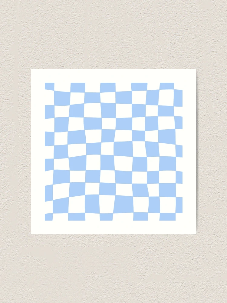 Pattern Paper (Checkered / Sky Blue) - Pattern Papers - Parts