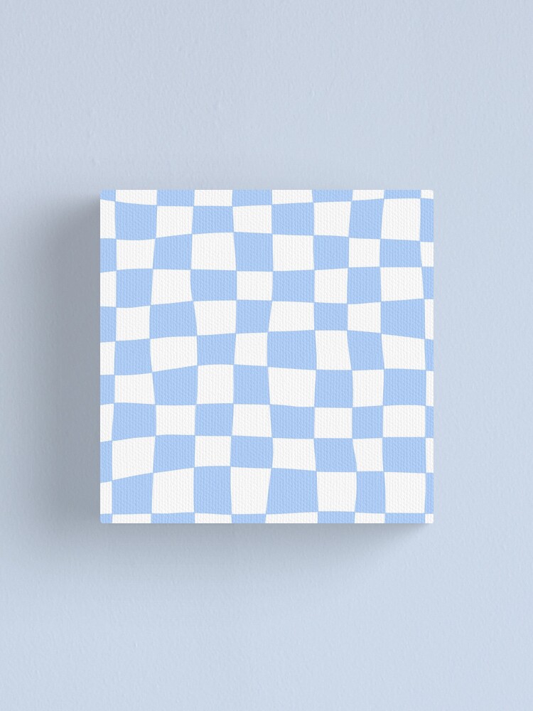 Tan Brown And Blue grey Modern Checkered Checkerboard Bath Towel