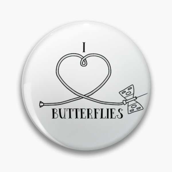 Item preview, I Love Butterflies (White) designed and sold by Mikay Reimann.
