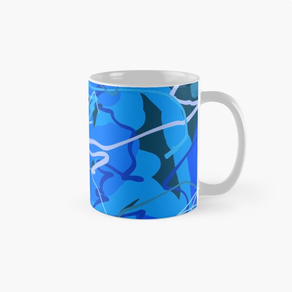 Item preview, Blueish abstract painting designed and sold by KennyLucky.