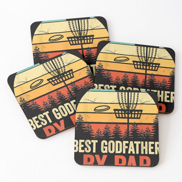 Item preview, Mens Vintage Best Godfather By Par Disc Golf Gift Men Fathers Day designed and sold by AlejandroRay.