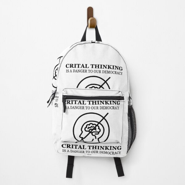 Item preview, Critical Thinking - Is A Danger To Our Democracy designed and sold by aMortalArtist.