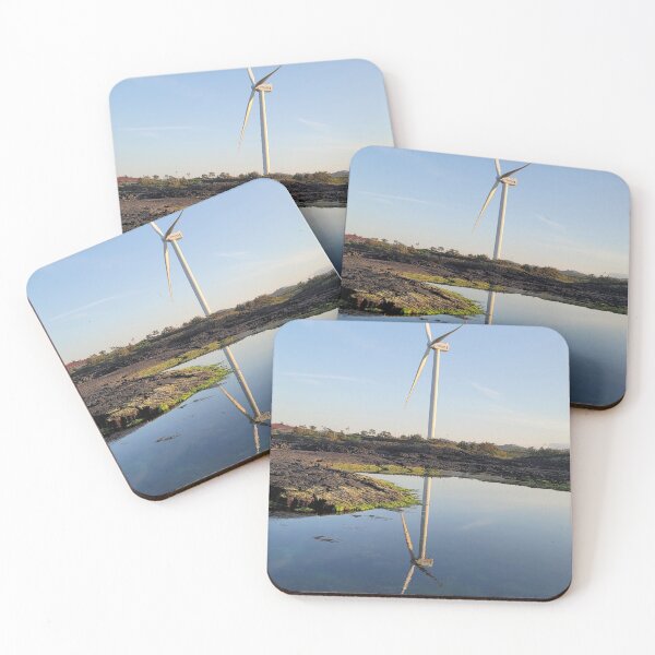 Item preview, Windmill projected on seawater (wind power generator), Jeju Island.Korea. designed and sold by human8891.