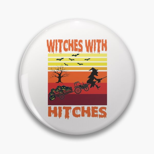 Artikelvorschau, Frauen Hexen mit Anhängevorrichtungen T-Shirt RV Camping Kostüm Idee Natur Design - Vintage Sonnenuntergang HalloweenGeschenk für Freundin entworfen und verkauft von Rassitni.
