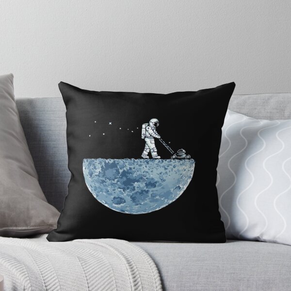 Item preview, Astronaut Mowing the Moon designed and sold by kane-n.