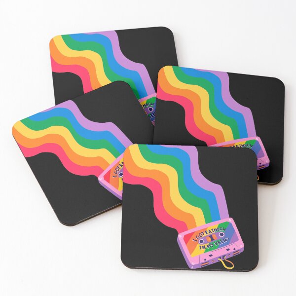 Item preview, I got a rainbow in my veins, LGBTIQ designed and sold by UnderStore.