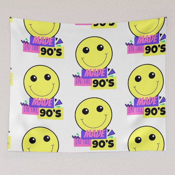 Item preview, Made In the 90's -  Old School 90s Design - smiley 90's Face designed and sold by onjcdesign.