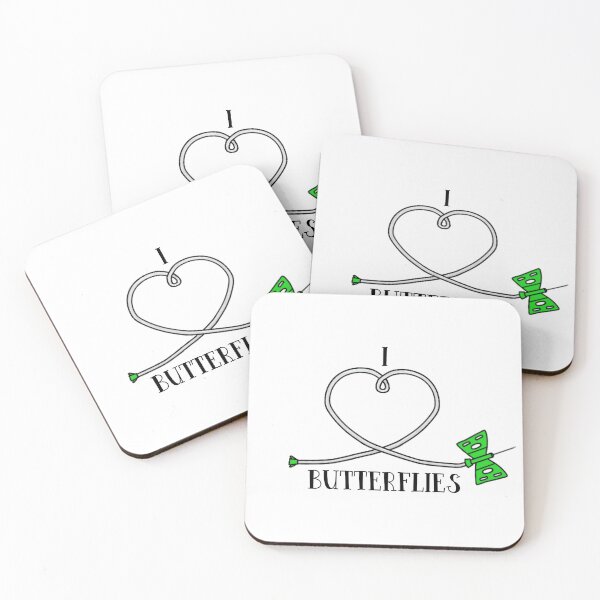 Item preview, I Love Butterflies (Green) designed and sold by Mikay Reimann.