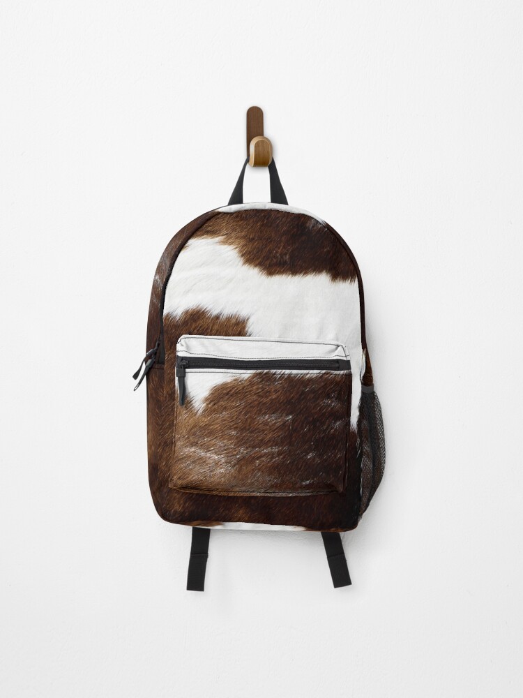 Thumbnail 1 of 3, Backpack, Rustic Ranch Cow Print designed and sold by cadinera.