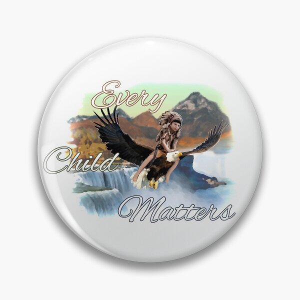 Item preview, Every child matters. Child flies astride an eagle over Niagara Falls designed and sold by saf-saf.