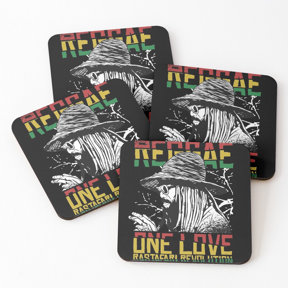 Aperçu de l'œuvre Dessous de verre (lot de 4) créée et vendue par StickerChest.